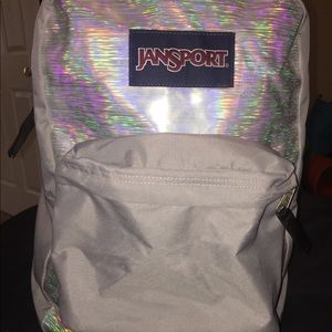 Holographic High Stakes Jansport Backpack